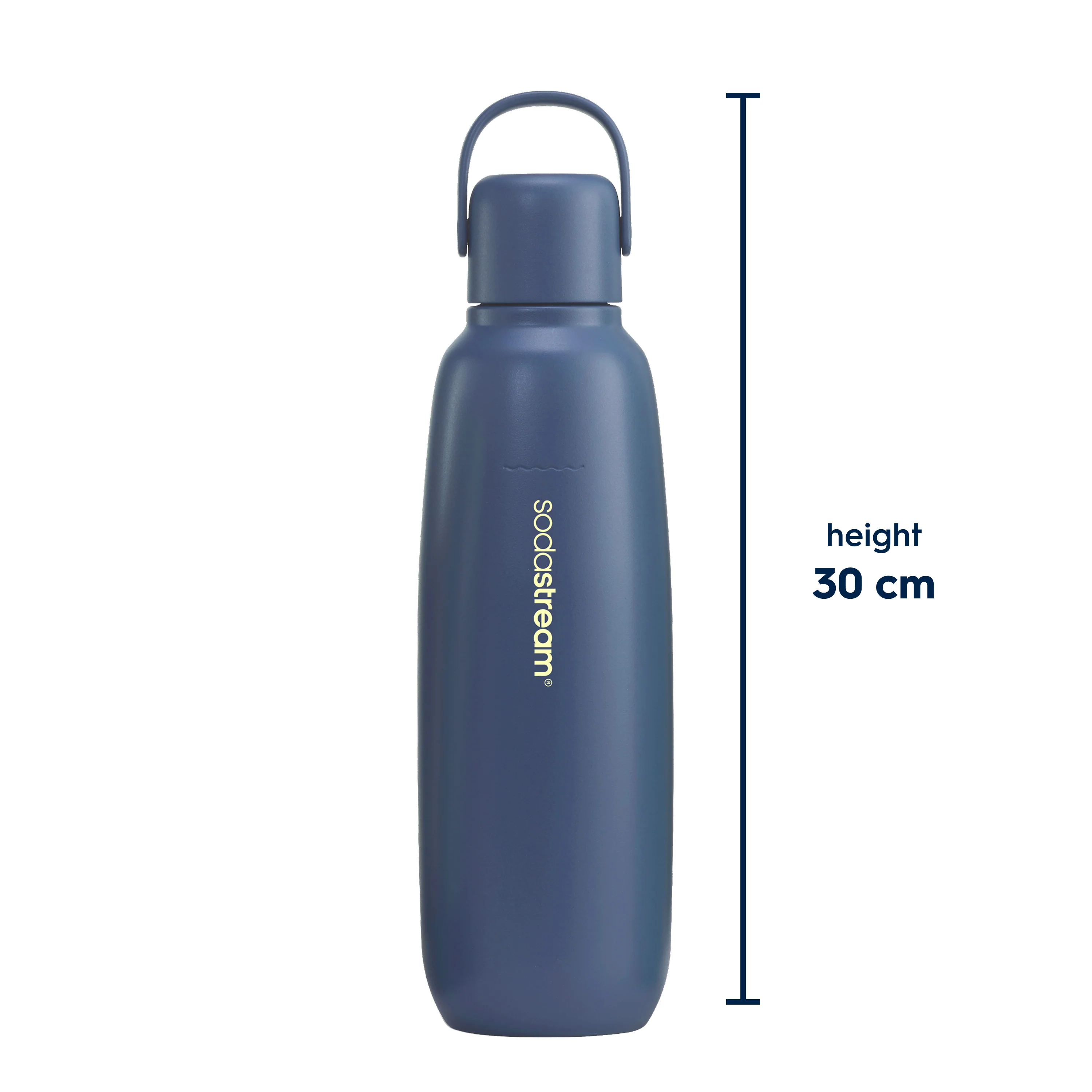 Fizz & Go® Stainless Steel Insulated Carbonating Bottle | Storm | Take Your Fizzy Favourites On-The-Go | Single Pack - Image 8
