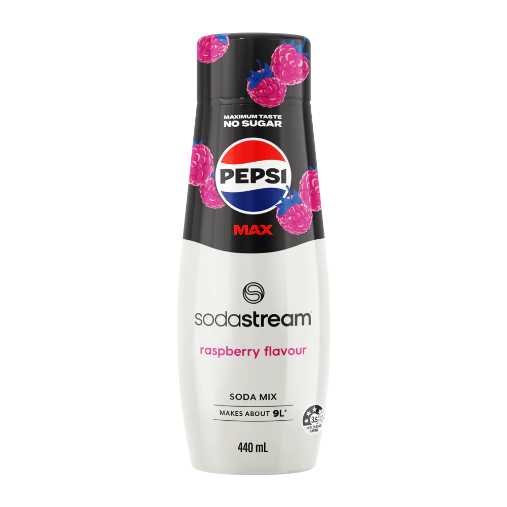 Pepsi Max Raspberry Sugar Free Soda Drink Mix 440ml