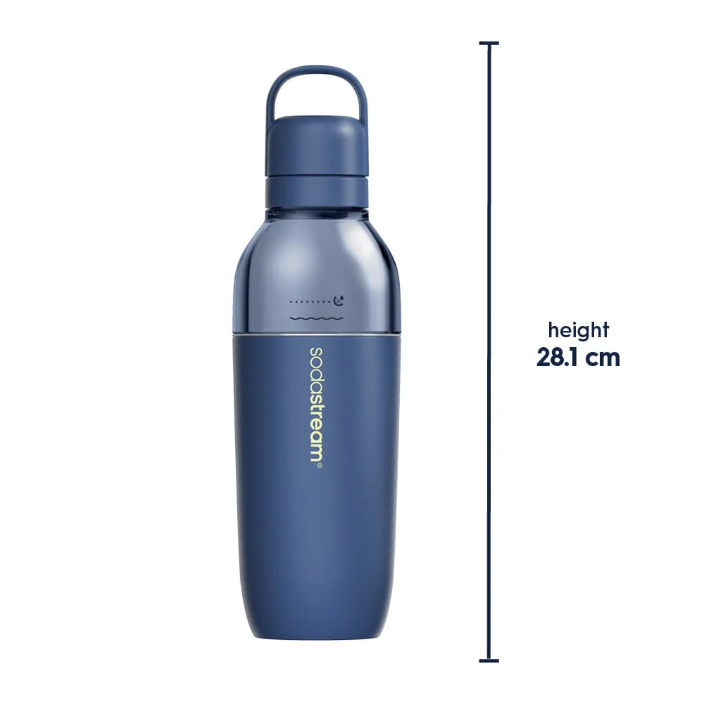 Sodastream Fizz & Go™ Easy Mix Sparkling Water Bottle Storm 710 ml - Image 8