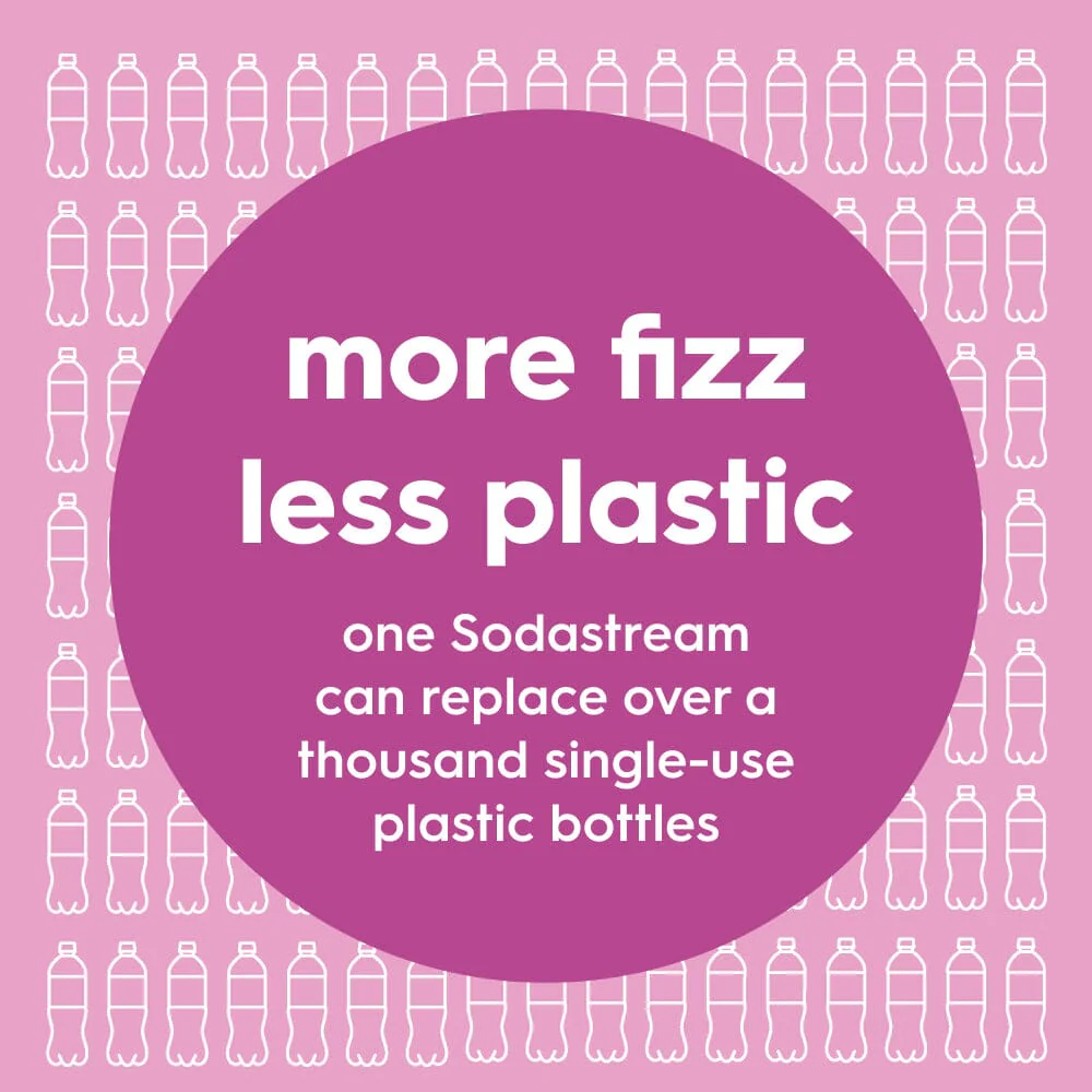 Sodastream Guava Fizz & Go® Stainless Steel Bottle 900ml | Insulated Sparkling Drink Bottle - Image 3