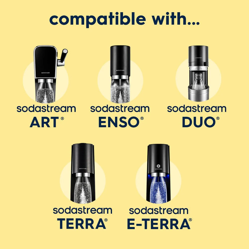 Sodastream Lemon Zest Fizz & Go® Stainless Steel Bottle 900ml | Insulated Sparkling Drink Bottle - Image 6