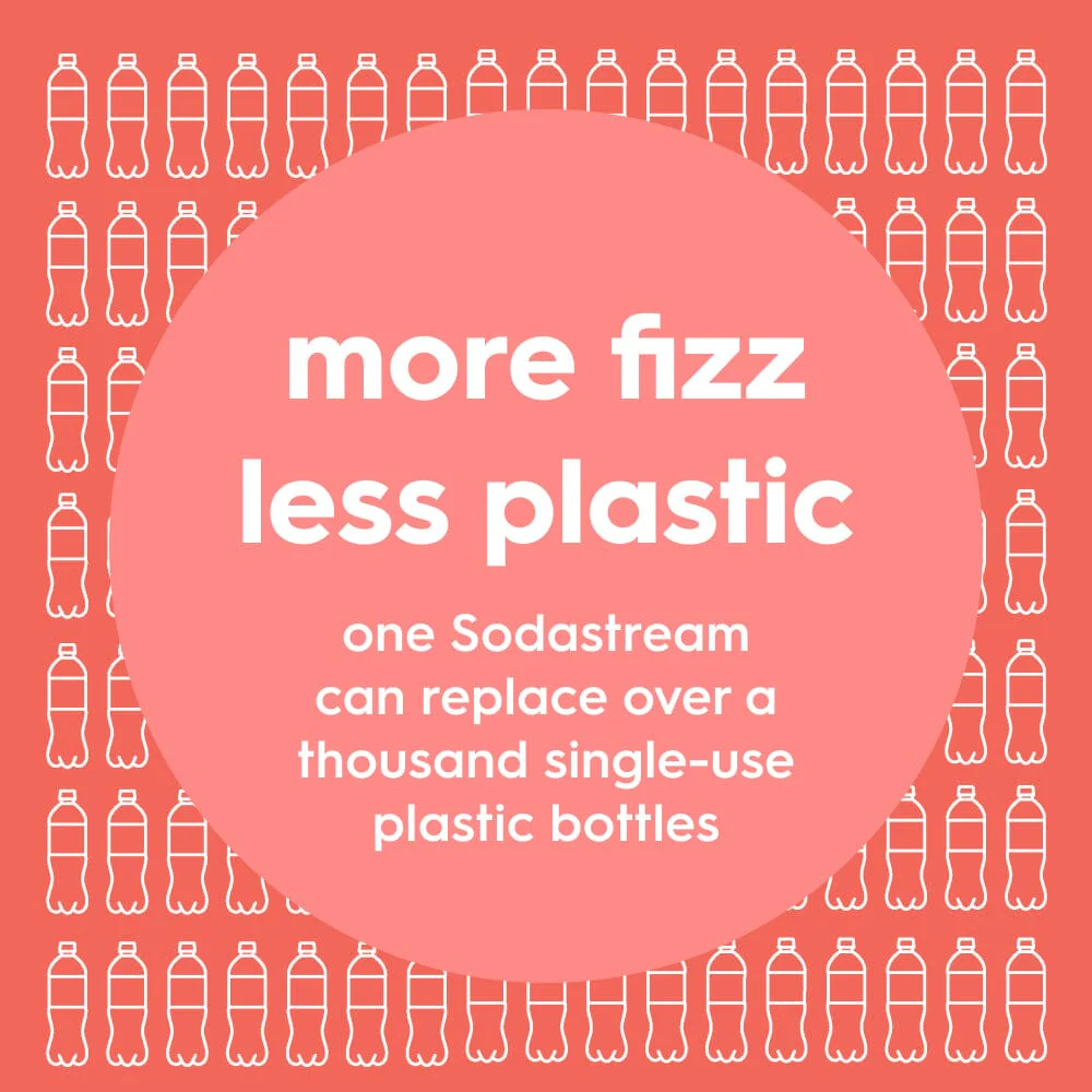 Sodastream Papaya Fizz & Go® Stainless Steel Bottle 900ml | Insulated Sparkling Drink Bottle - Image 3